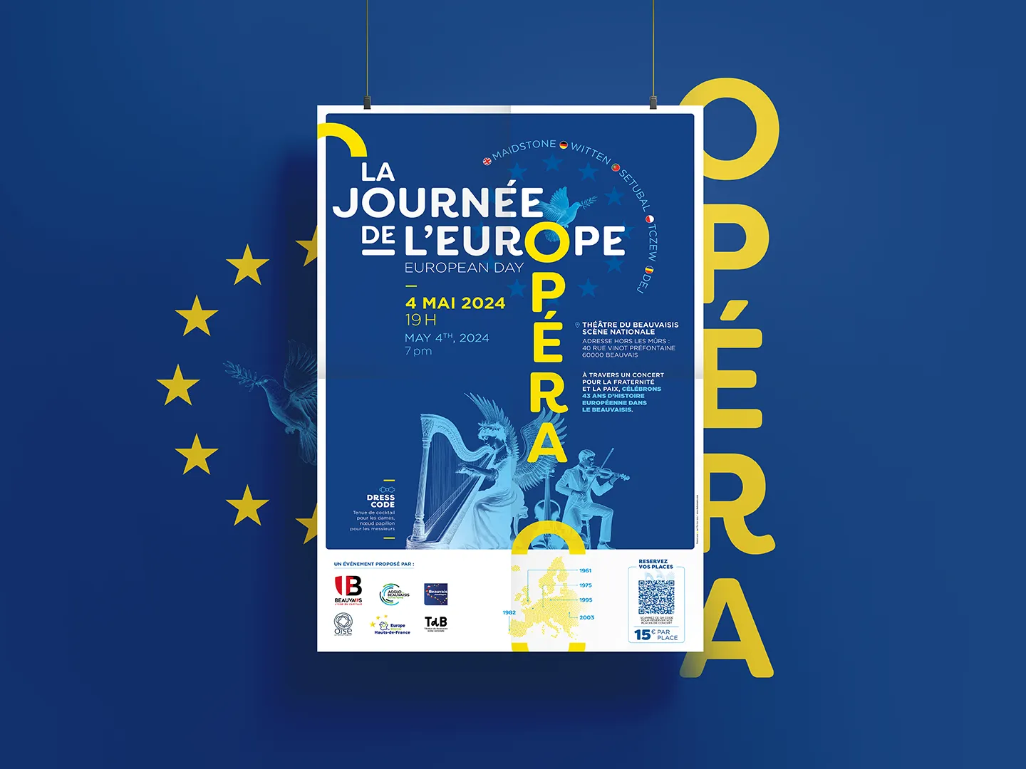 Affiche Journée de l'Europe - Opéra - visuel principal